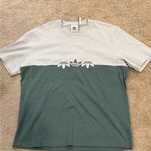 Adidas Originals Adicolor Sliced Multi-Trefoil T-Shirt Mens Large